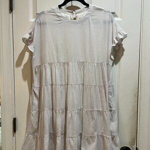 Listicle Babydoll Dress Medium